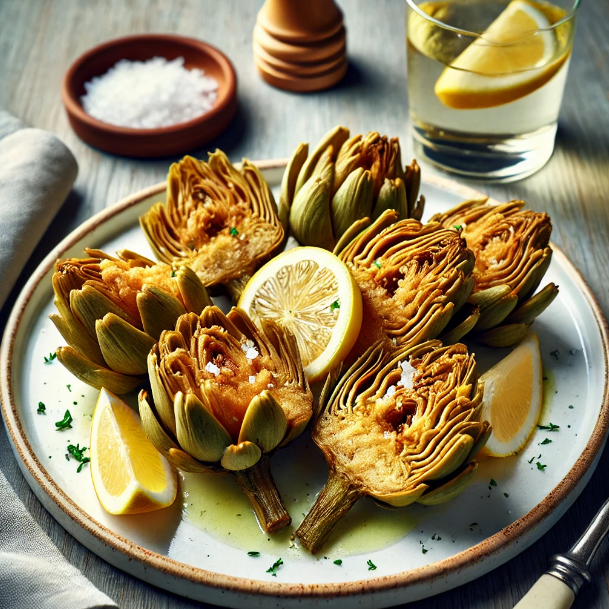 Alcachofas Fritas (Gefrituurde Artisjokken)