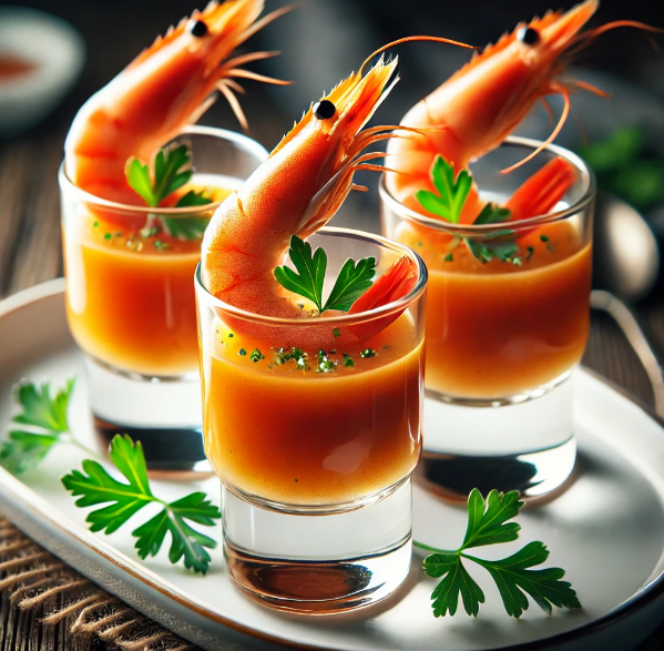 Mini Bouillon van Garnalen