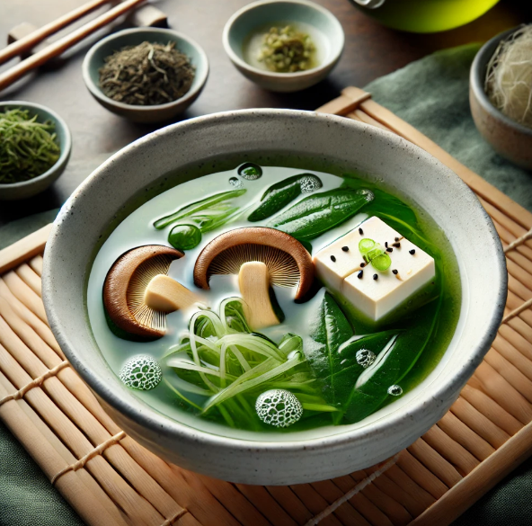 Groene Thee-Dashi Bouillon
